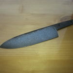hand forged damascus blade