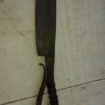 live forged viking knife