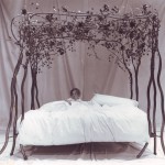beautiful rose and ivy four poster bed.jpg